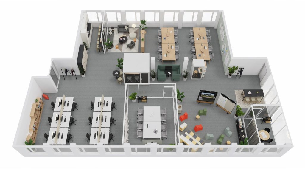 Modern office planning