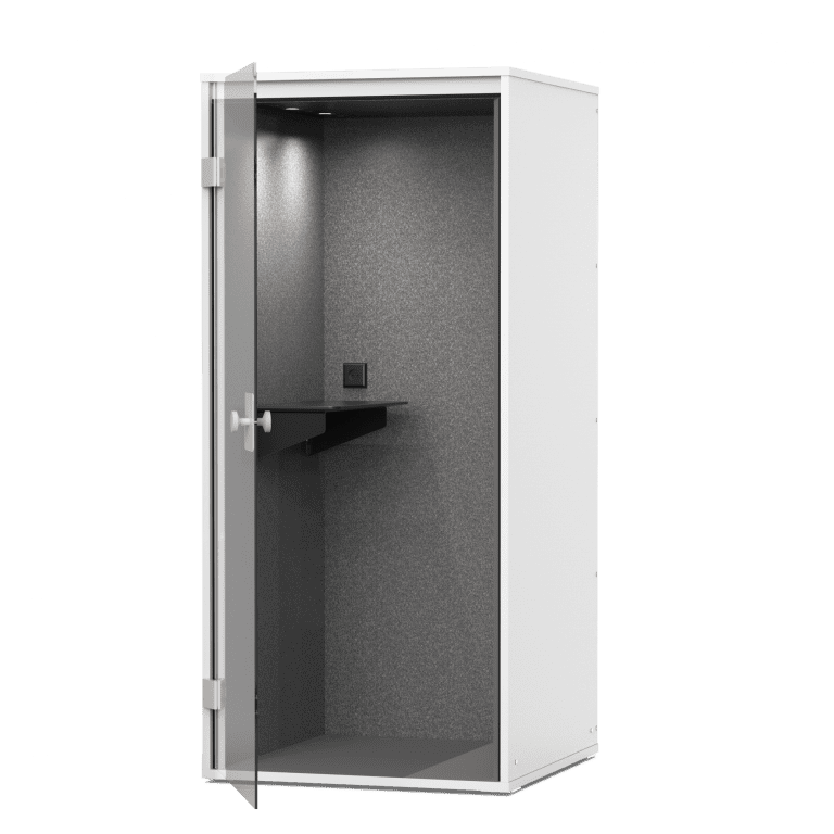 Berlin Acoustics Solo white no bg Novu Office
